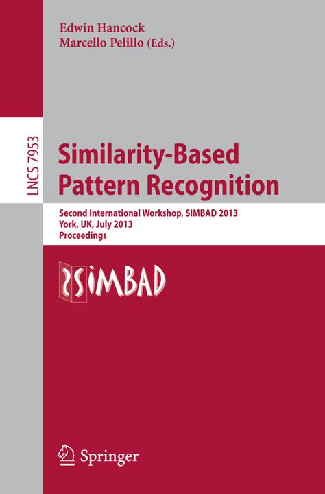 Produktbild Similarity-Based Pattern Recognition (Englisch, Edwin Hancock, Marcello Pelillo, 2013)