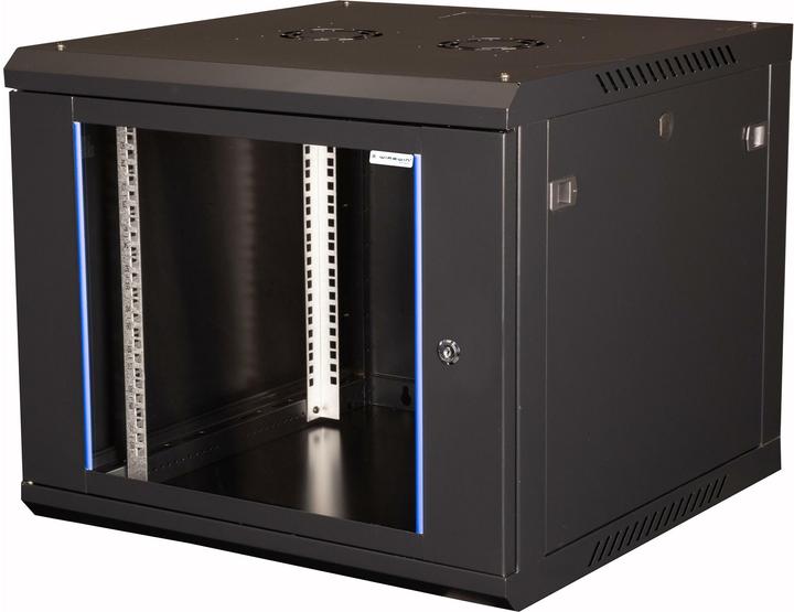 Wirewin 19/ Wandschrank, einteilig, Pro 3nd Generation, 600x450mm, schwarz (9 HE, Rack 19 pouces)