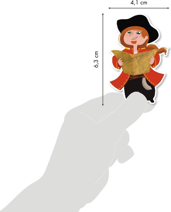 Produktbild My Mandarine Motivsticker Story 2 in 1 Set Piraten