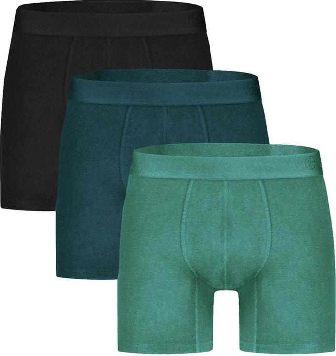 Black, Deep Teal, Malachite Green