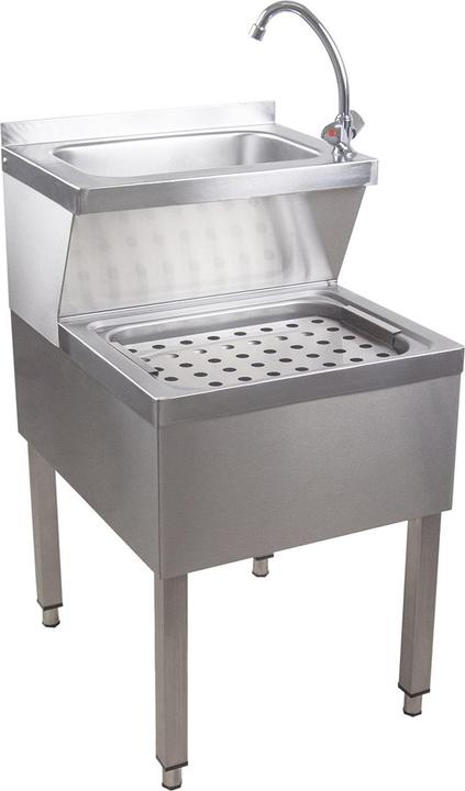 Immagine prodotto Ich-zapfe Lavello, lavamano, lavamano in acciaio inox, lavamano gastro - combinato