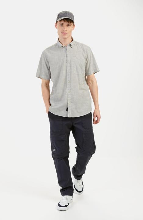 Actual product image Camel Active Kurzarmhemd mit Strukturmuster (XXL)