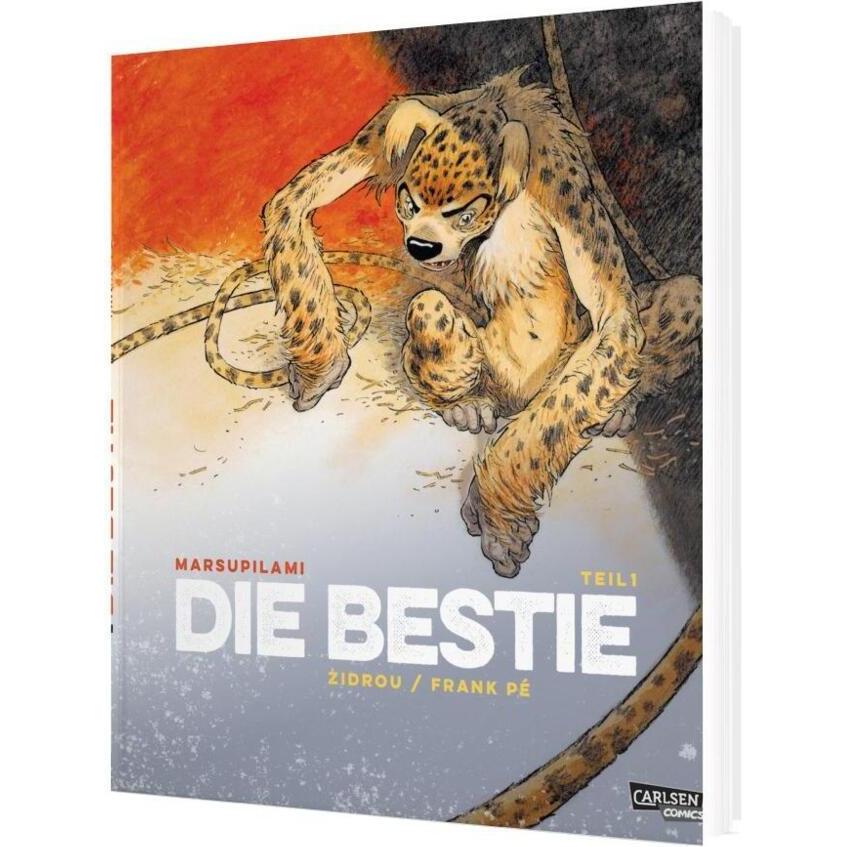 Marsupilami: Die Bestie, Belletristik von Zidrou