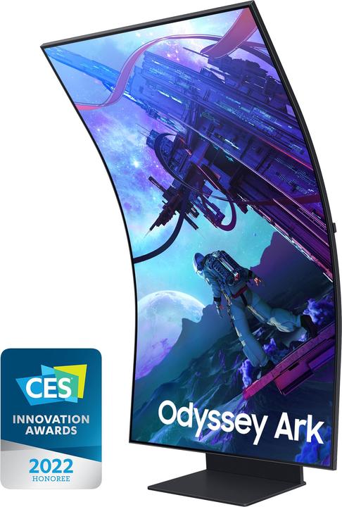 Actual product image Samsung Odyssey Ark 2nd Gen (3840 x 2160 Pixels, 55")