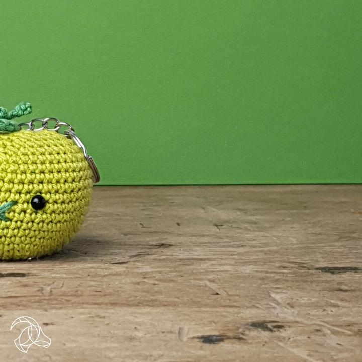 Actual product image Hardicraft Bag tag apple - crochet set