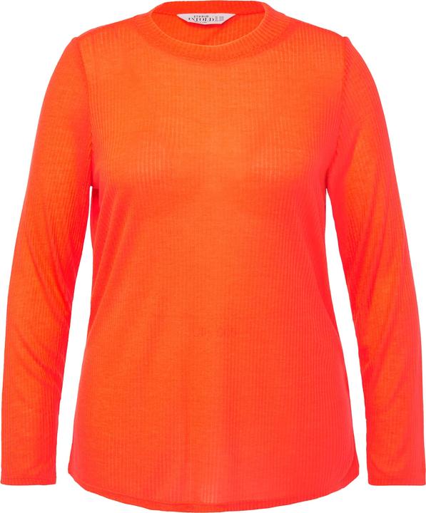 Produktbild Studio Untold Longsleeve, Slim Shape, Rippjersey, Rundhals, Langarm (50, 52)