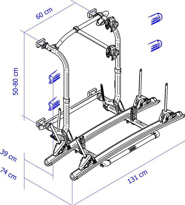 Produktbild Thule Fahrradträger Elite G2 Short 44346