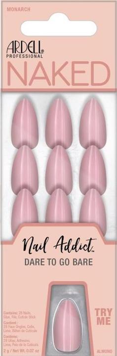 Image du produit Ardell Nail Addict Naked Collection Monarch 28 Stk (Ongles artificiels)