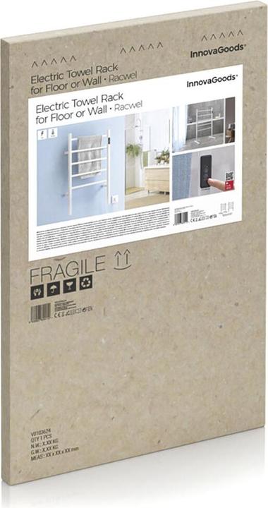 Immagine prodotto InnovaGoods Scaldasalviette elettrico a parete o a pavimento (60 W)