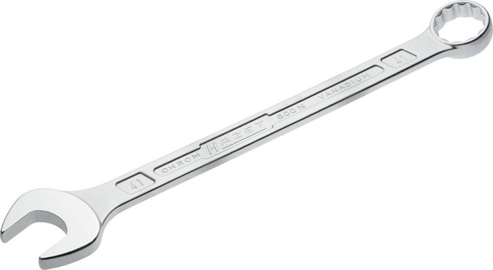 Produktbild HAZET Ring-Maulschlüssel 600N-41 ∙ Aussen Doppel-Sechskant-Tractionsprofil ∙ 41 mm (41 mm)