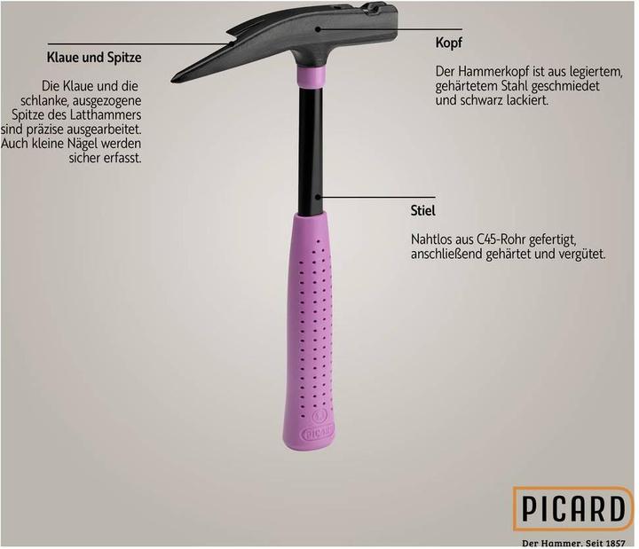 Produktbild Picard Latthammer PINK Edition Nr. 626M - Glatt (760 g)