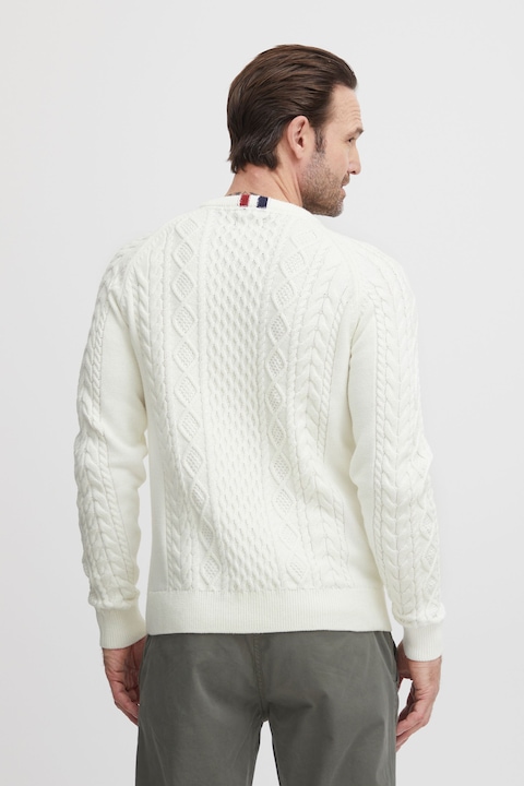 Actual product image FQ1924 FQKyle raglan cable knit - Sweater - 21900574 (L)