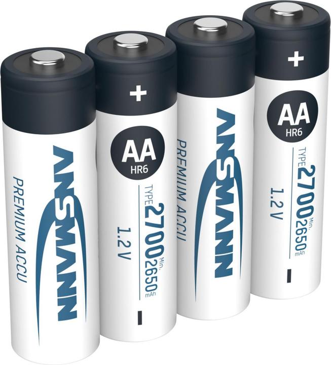 Produktbild Ansmann Premium (4 Stk., AA, 2700 mAh)