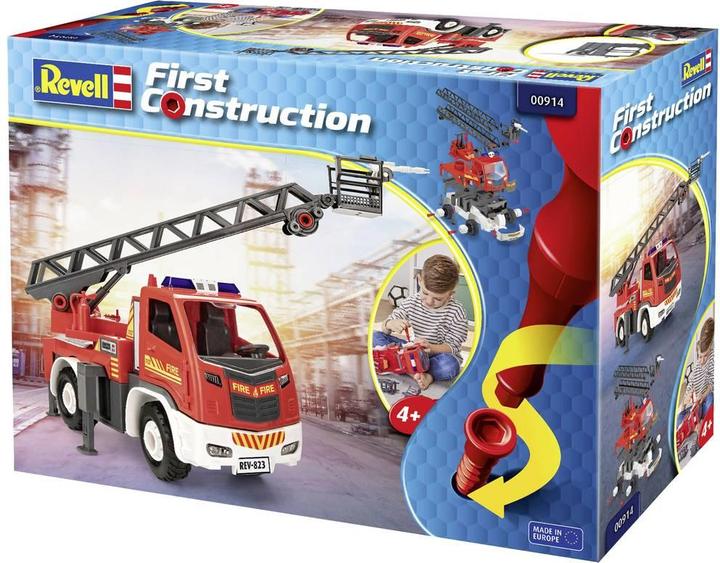 Actual product image Revell Turntable Ladder Fire Truck
