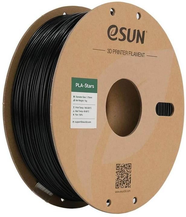 Immagine prodotto eSUN Galaxy Black 1 kg (PLA, 1.75 mm, 1000 g, Nero)