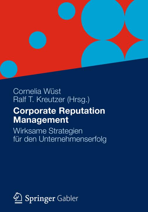 Produktbild Corporate Reputation Management (Deutsch, 2012)