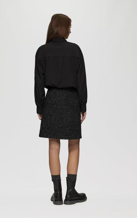 Image du produit s.Oliver Bluse Strukturierte Hemdbluse mit Raffung (40)