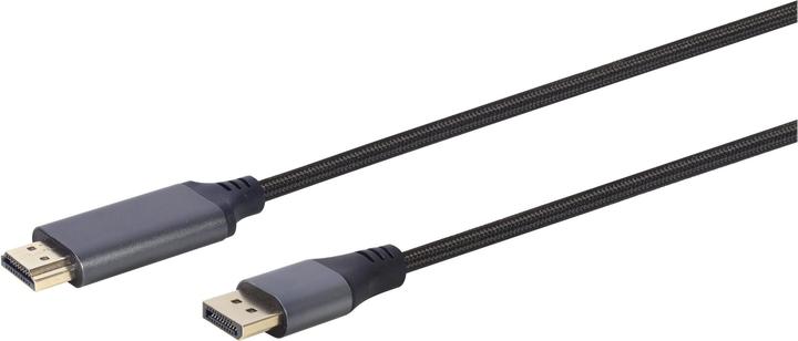 Produktbild Gembird CC-DP-HDMI-4K-6 Videokabel-Adapter 1,8 m DisplayPort HDMI Typ A (Standard) Schwarz (1.80 m)