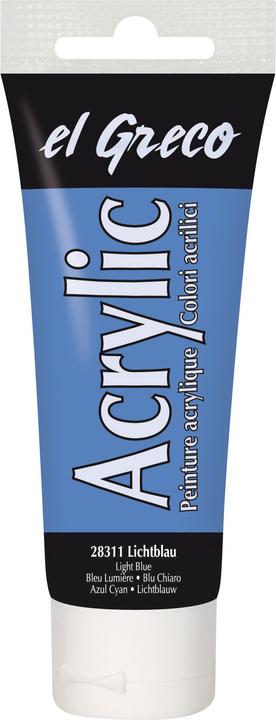 Produktbild Kreul el Greco Acrylic 75ml (Lichtblau, 75 ml)
