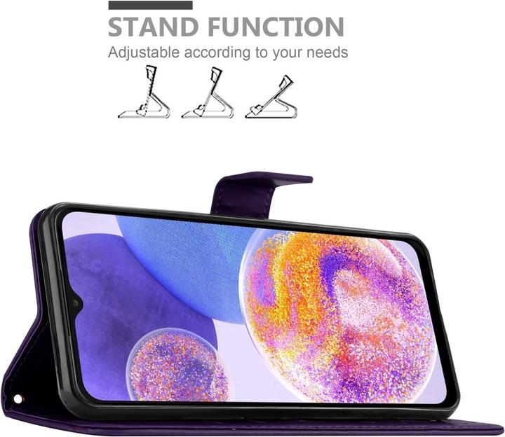 Image du produit Cadorabo Flower Book Housse pour Samsung Galaxy A23 4G (Samsung Galaxy A23)
