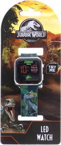 Immagine prodotto Accutime Jurassic World LED orologio per bambini (verde), orologio digitale con display a LED per ora e data (Orologio digitale, 37 mm)