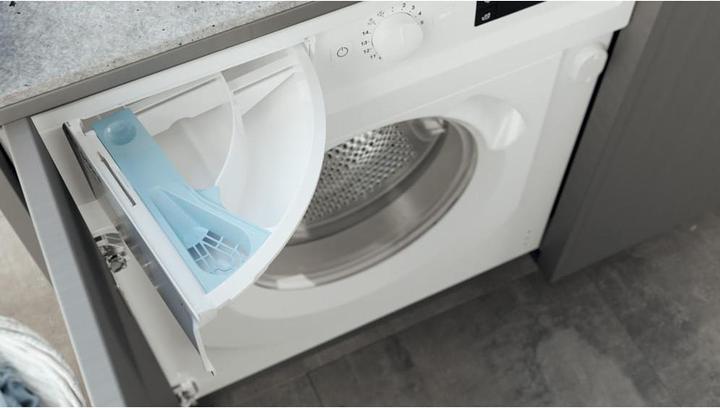 Actual product image Hotpoint BI WMHG 71483 EU N front loading washing machine 7 kg 1400 rpm White (7 kg, Left)