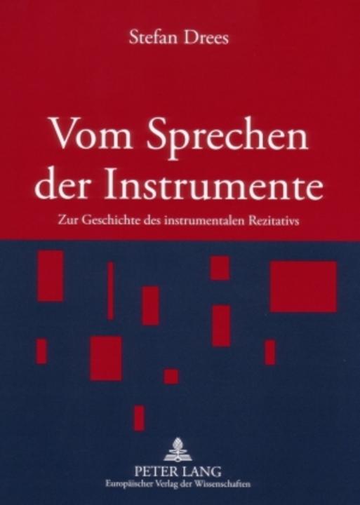 Produktbild Vom Sprechen der Instrumente (Deutsch, Stefan Drees, 2007)