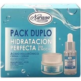 Nurana Cosmetics, Beauty Geschenkset, Pack Duplo Hidratacion Perfecta Dia&Noche Acido Hialuronico