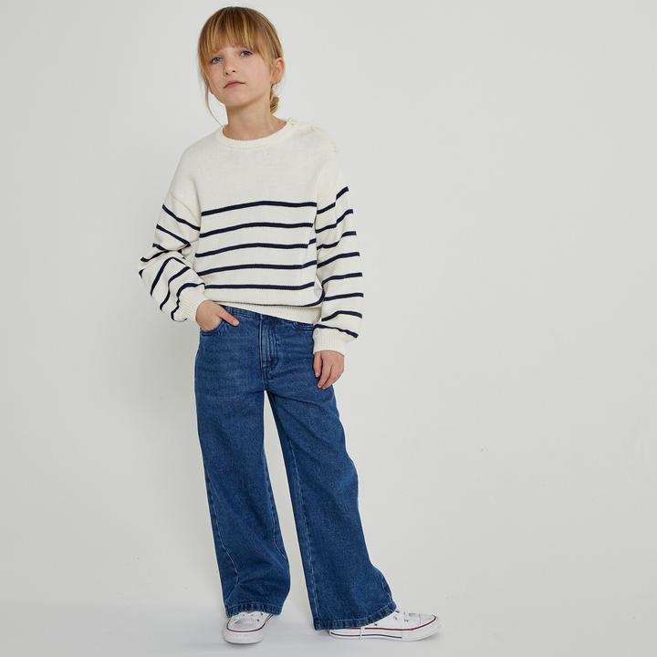 Image du produit La Redoute Collections Pull à rayures (140)