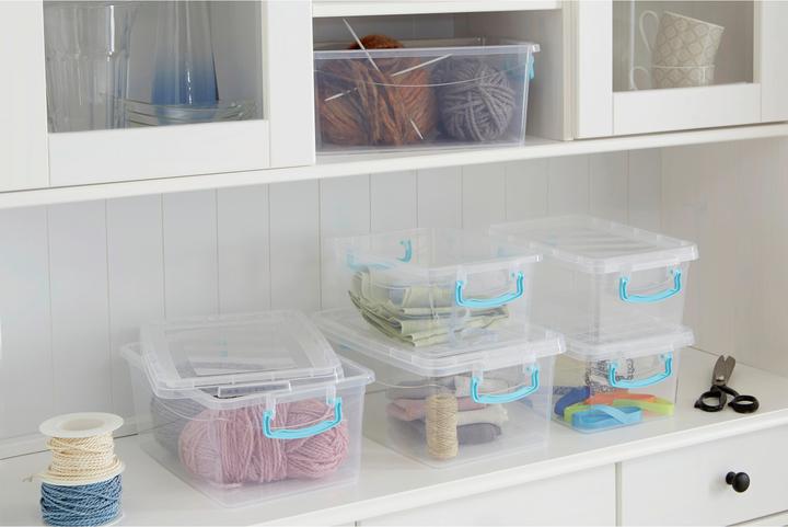 Actual product image HomeZone Storage box (24.50 cm, 8.50 l, 3x)