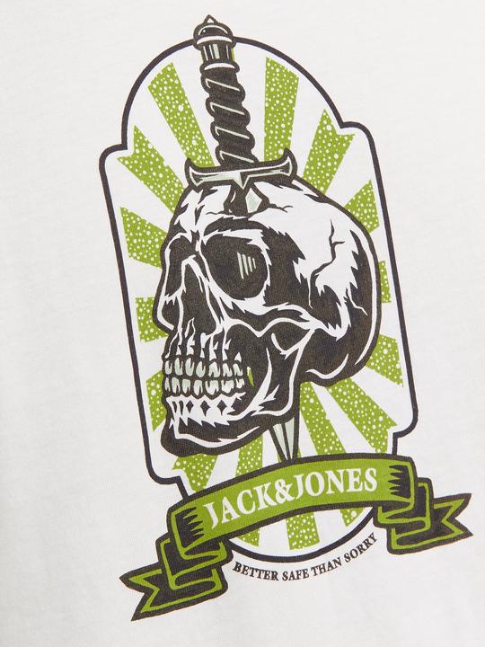 Produktbild Jack & Jones Jorseven Skull Tee Ss Crew Neck Sn (XL)