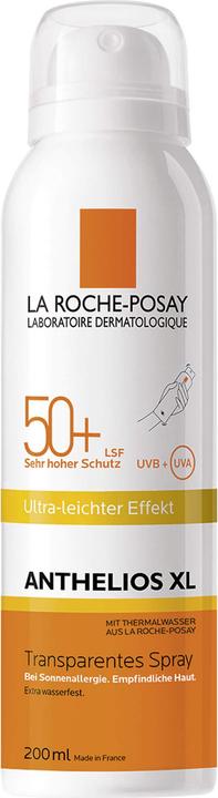 Actual product image La Roche Posay Anthelios Transparent Spray Ultra-light sun protection spray (Sun spray, SPF 50+, 200 ml)