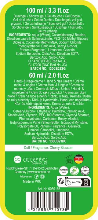 Produktbild Accentra Badeset HELLO SPRING (Haarpflege Set)
