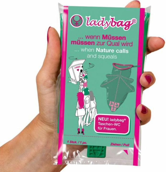 Produktbild Ladybag Taschen-WC für Frauen (1000 ml, Intimspray)