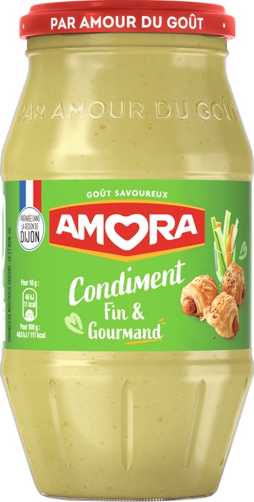 Image du produit Amora Condiment moutarde 430g (640 g)