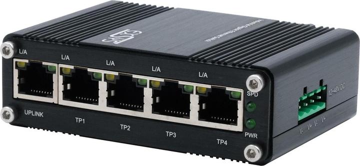 Produktbild Exsys Industrial Ethernet Mini Switch 5x 1 Gbit/s (5 Ports)