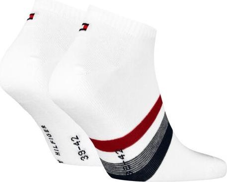 Produktbild Tommy Hilfiger Socken Söckchen 2P Weiss (2er Pack, 39 - 42)