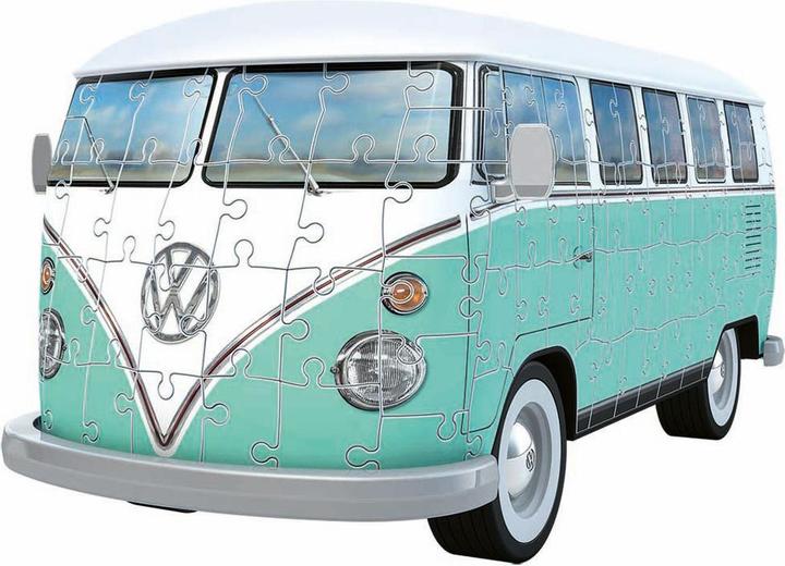 Actual product image Ravensburger 3D Puzzle 162 Teile - Iconics: Volkswagen T1 (162 pieces)