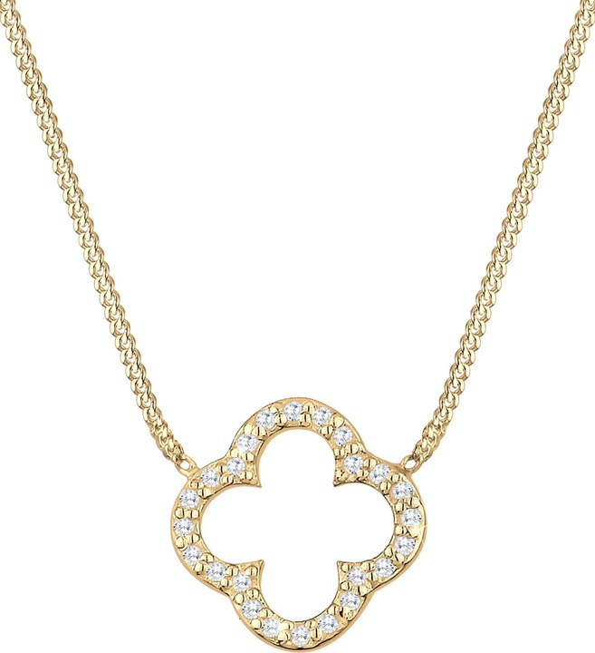 Produktbild Elli Kleeblatt (925er Sterling Silber, Zirkonia)