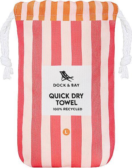 Immagine prodotto Dock & Bay Beach Towel L Raspberry Road 160x90cm (160 x 90 cm)