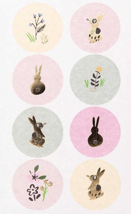 Produktbild Rico Design Sticker Osterhase (44 x)