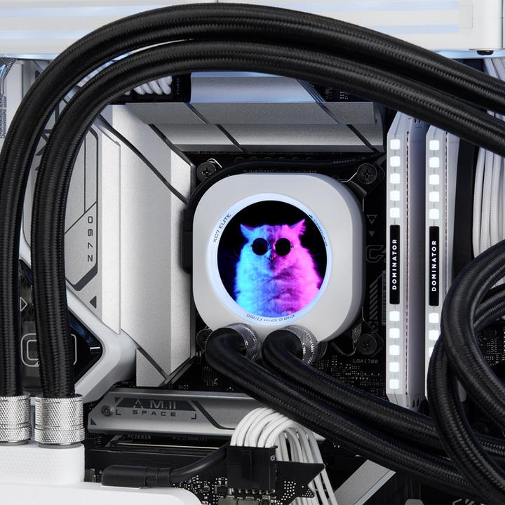 Actual product image Corsair Tubing (soft), XT Softline Mesh Black (3m 10/13mm ID/OD) (3 m, Plastic)