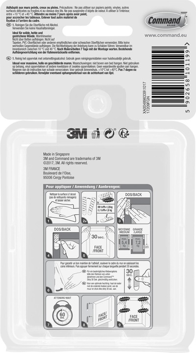 Actual product image Command Mounting adhesive