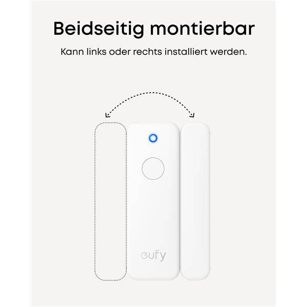 Produktbild eufy bis zu 5 Jahre Laufzeit, 200m Funkreichweite, benötigt Homebase Entry Sensor E20