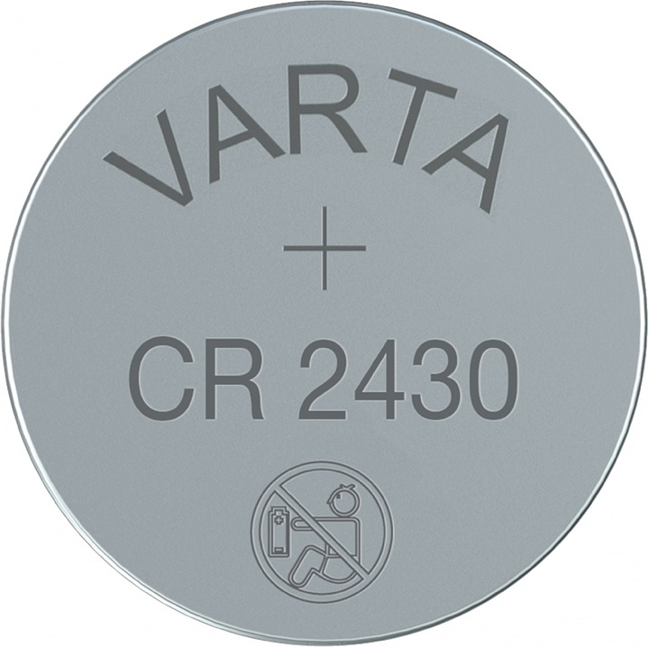 Actual product image Varta Electronics CR2430 (1 pcs., CR2430, 290 mAh)