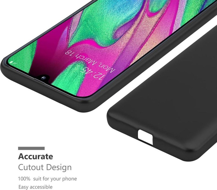Produktbild Cadorabo TPU Matt Metallic Cover (Samsung Galaxy A40)