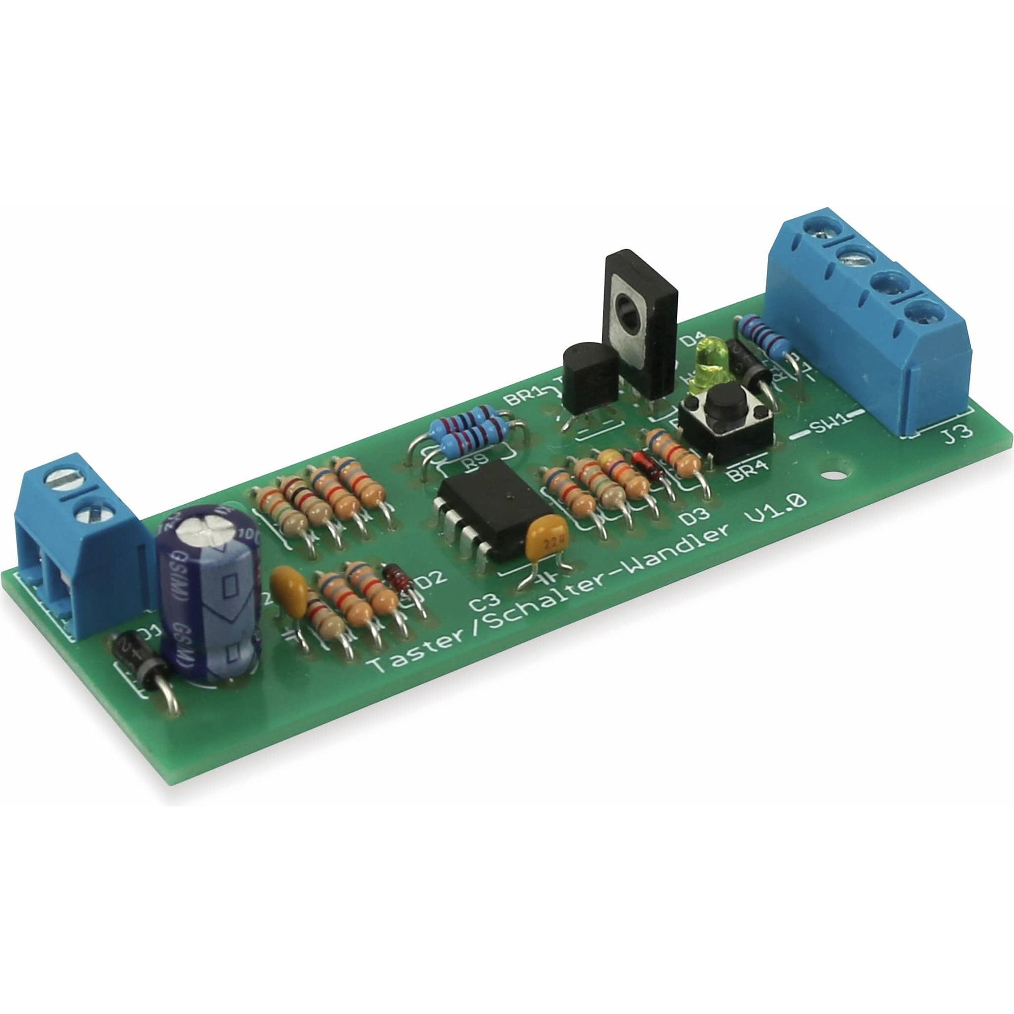 Pollin Electronic Bausatz Tast/Schalt Converter V1.0, Elektronikmodul