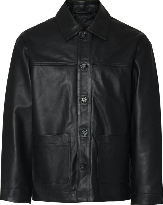 Actual product image Selected Structured Lederjacke (M)