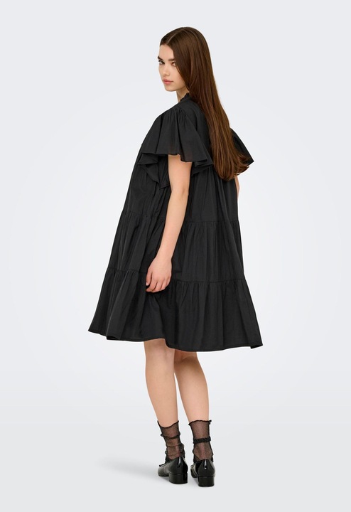 Image du produit JdY Locker geschnitten Hemdkragen Puffärmel Kurzes Kleid Kleid (L)