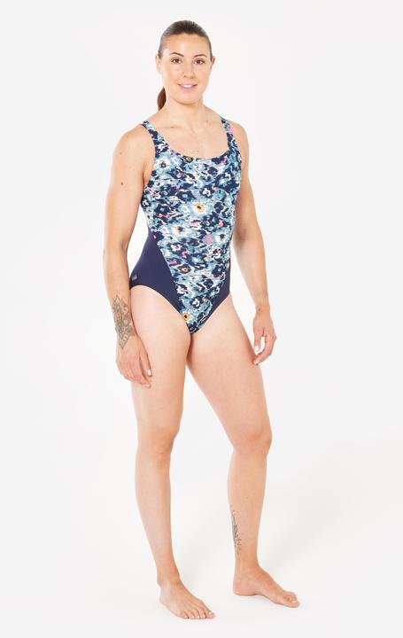 Actual product image Nabaiji Badeanzug Damen - Kamiye weiss (40, 42)